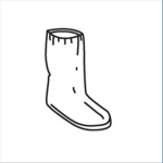 West Chester 3519 18" SBP White Boot Cover